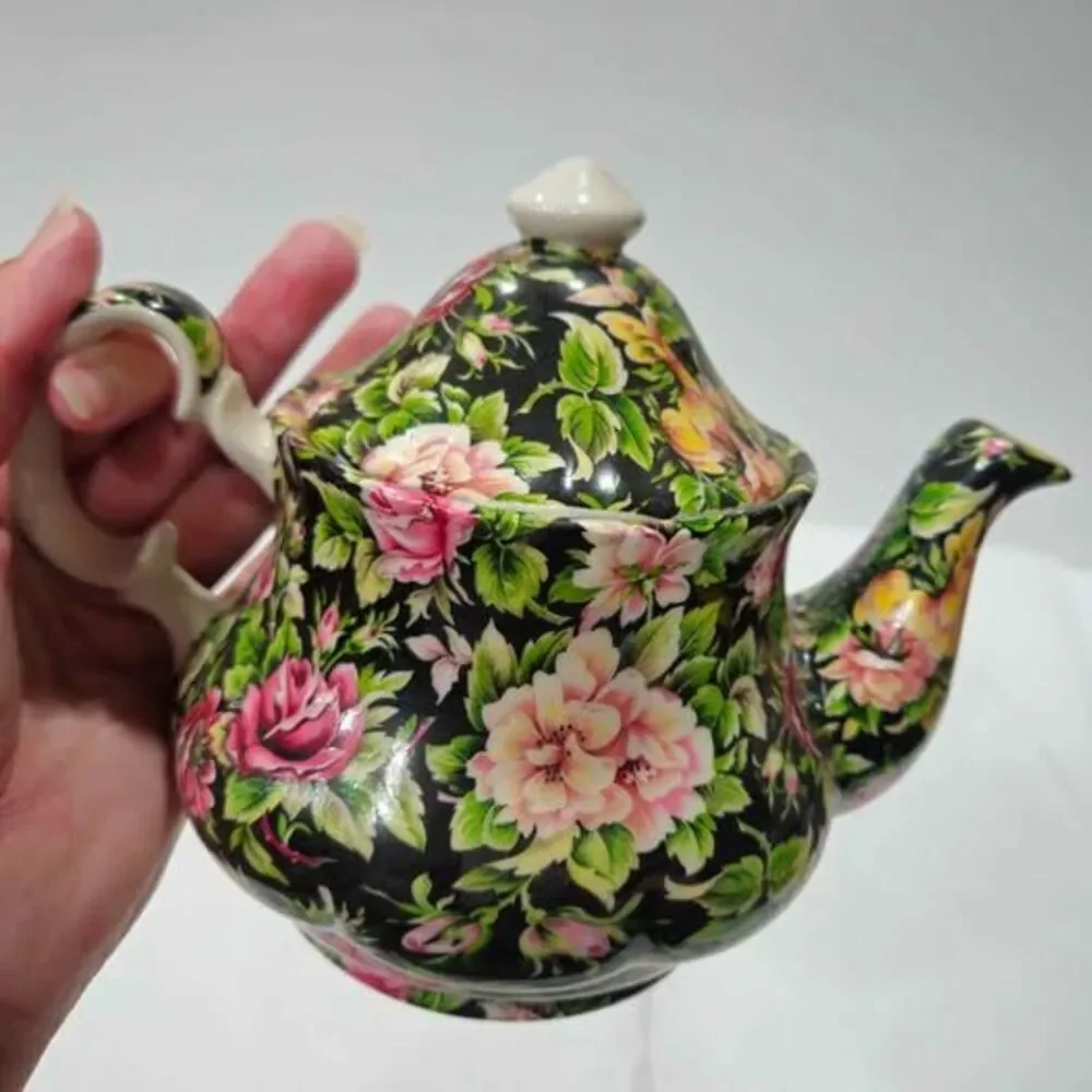 Crownford Floral Teapot Made in England